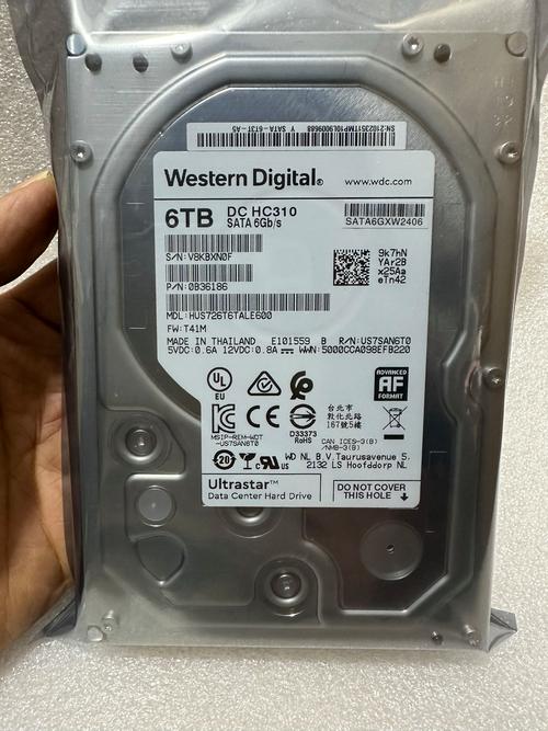 西部数据蓝盘6TB外观