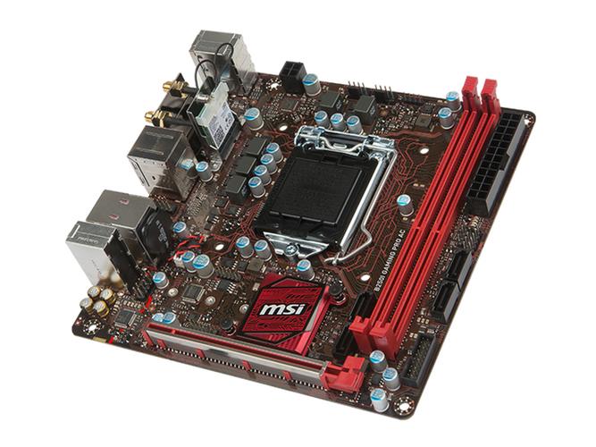 微星B250I GAMING PRO AC散热设计