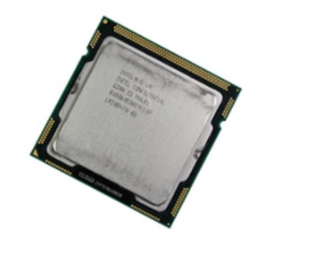 Computer processor on motherboard