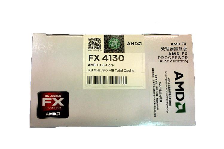 AMD FX-4130 CPU外观特写