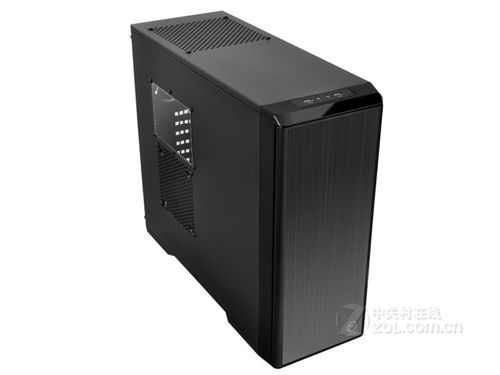 黑色中塔机箱外观