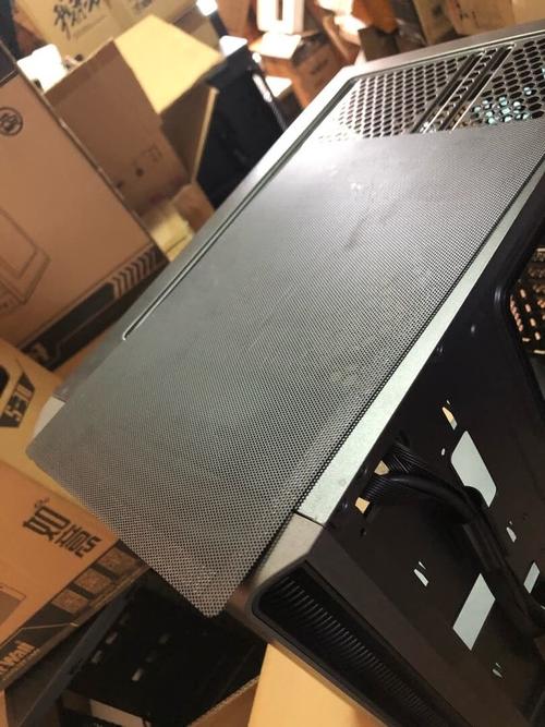 Gaming PC setup with RGB lighting