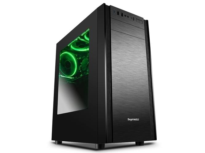 PC case internal structure and bays