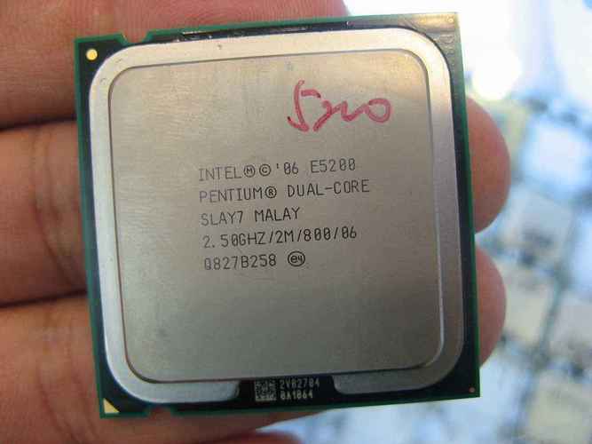 Intel 奔腾双核 E5200 性能测试