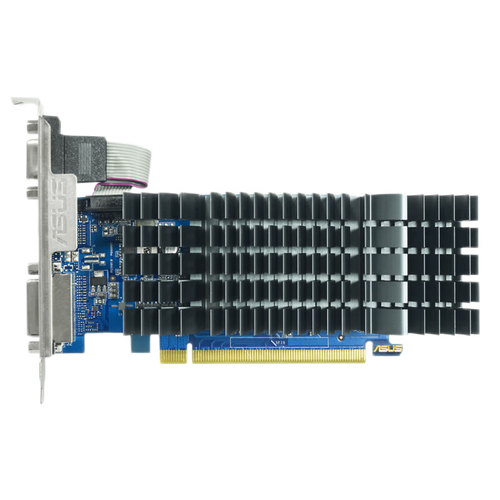 Thermal camera image of GPU heatsink