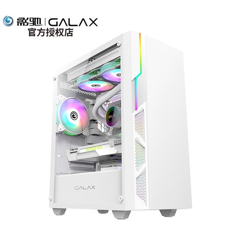 全景玻璃机箱灯光效果