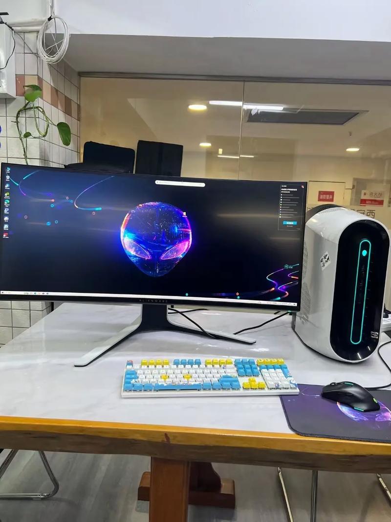 Alienware AW3821DW 背面灯效
