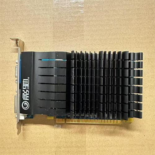 HD6450被动散热片特写