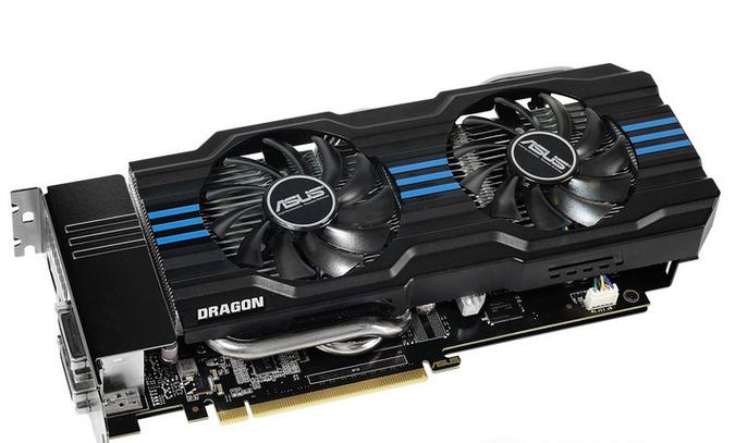 华硕龙骑士Dragon GTX 760显卡外观