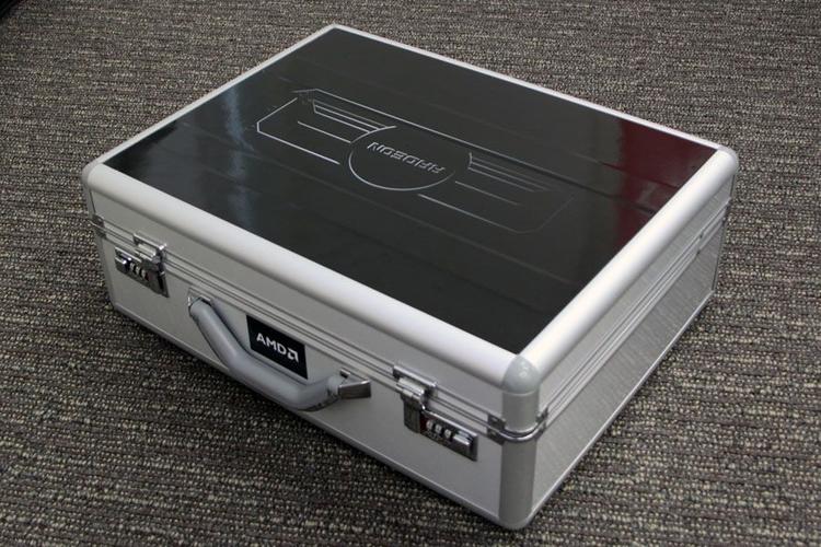 CPU and GPU inside computer case