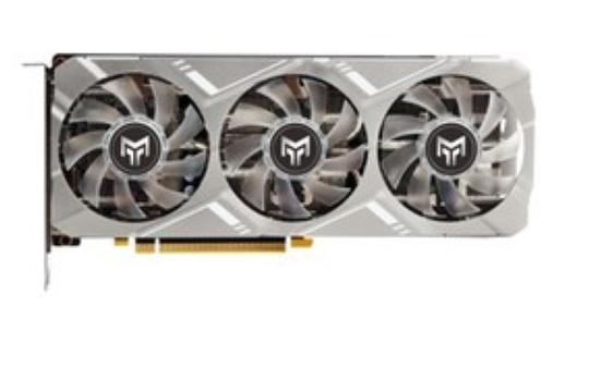 RTX 2060 Super 显卡金属外观特写
