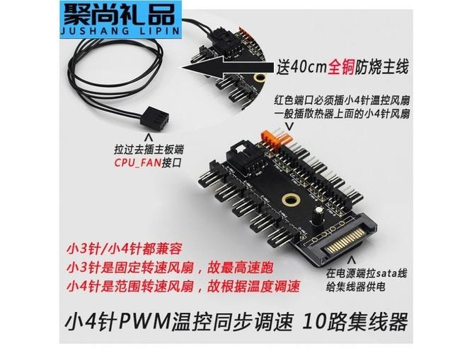 CPU散热器规格对比