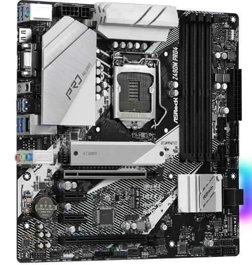 华擎Z490M Pro4主板外观