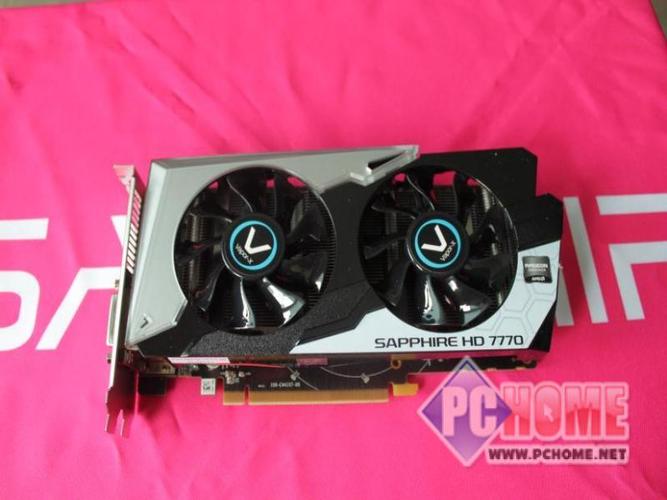 蓝宝石HD7770黑钻版OC显卡外观