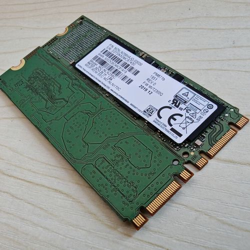 M.2 SATA SSD detailed view
