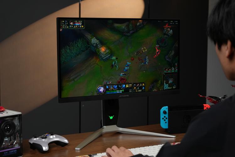 PC monitor setup with power management