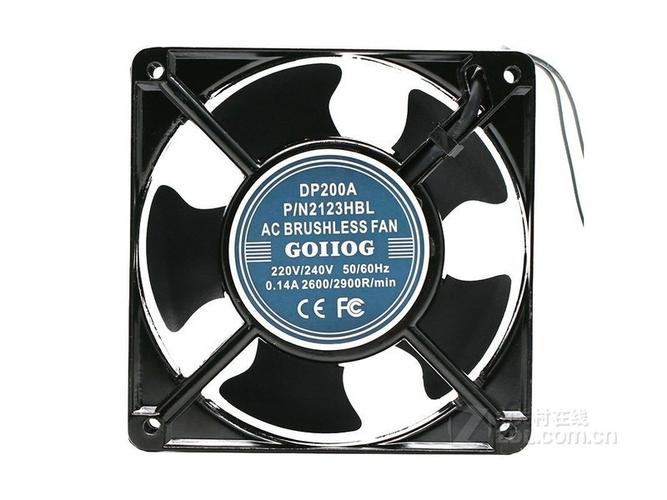 品代PD12025B12L风扇外观