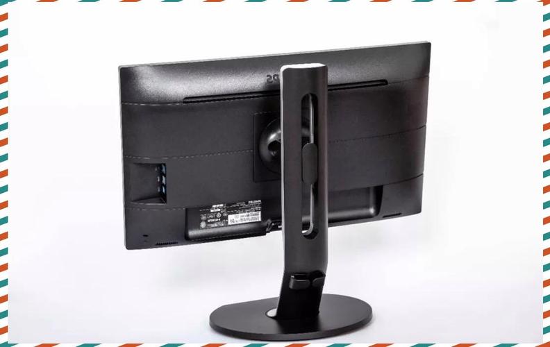 Modern computer monitor on desk