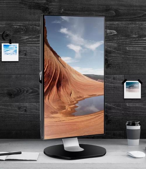 Person using computer monitor