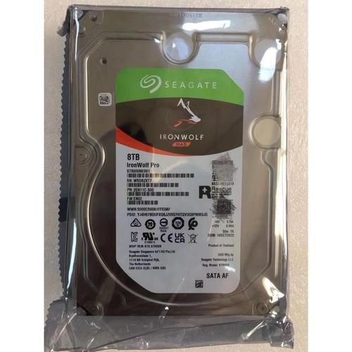 Seagate IronWolf Pro 8TB硬盘外观细节