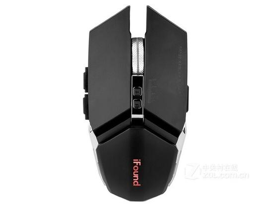 Close-up of gaming mouse design