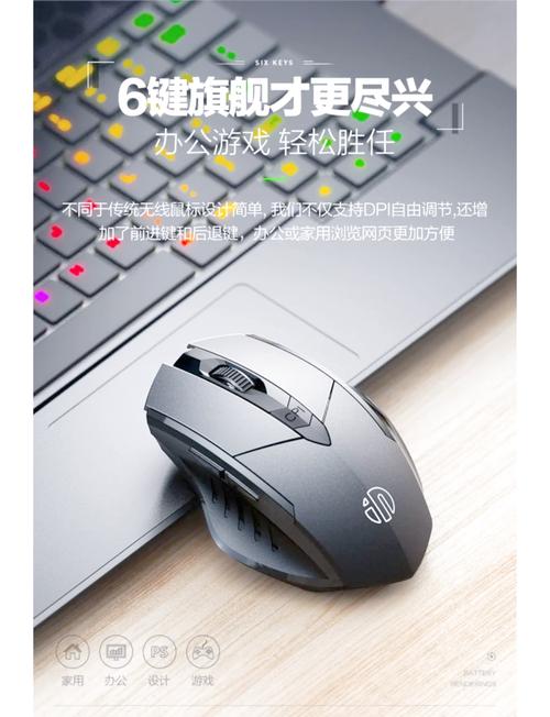 Computer mouse on desk