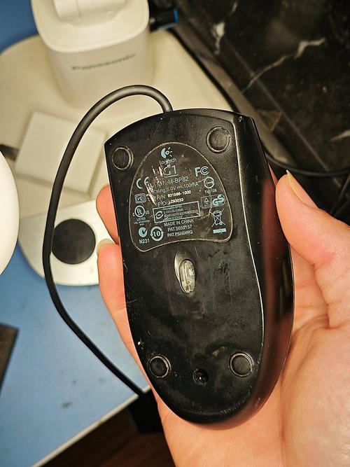 Close-up of gaming mouse design