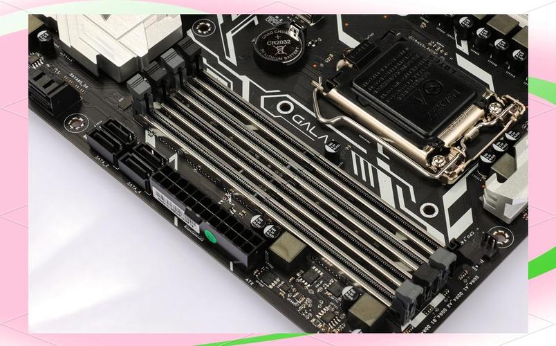 影驰B460 GAMER V2主板内存插槽与M.2接口