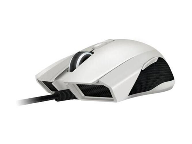 Close-up of gaming mouse sensor