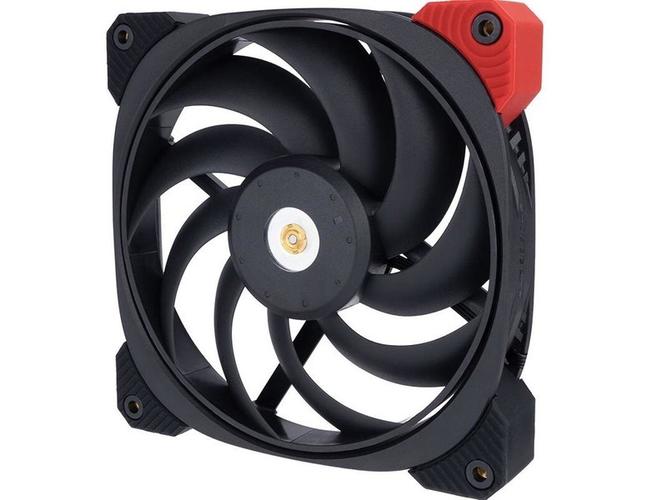 PC interior with cooling fans in action