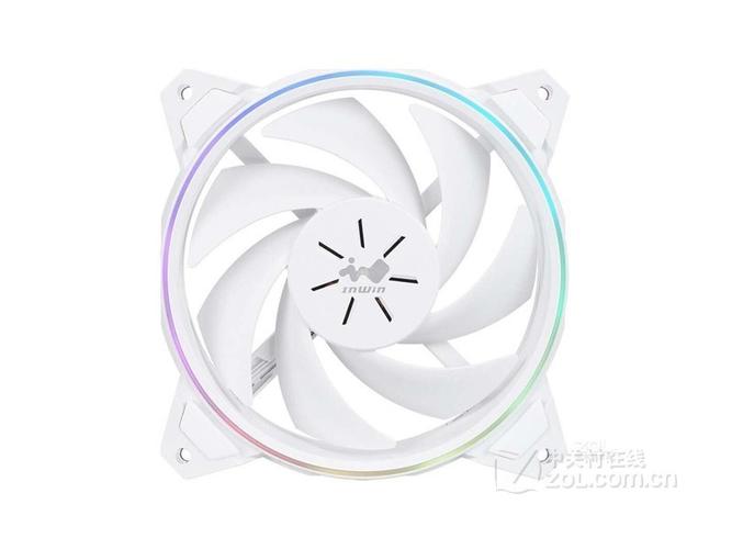 RGB illuminated PC hardware fan