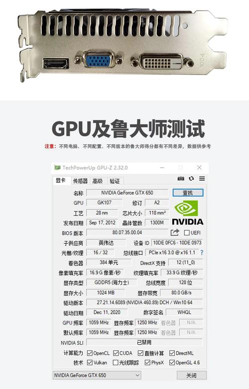 精影GTX650散热设计