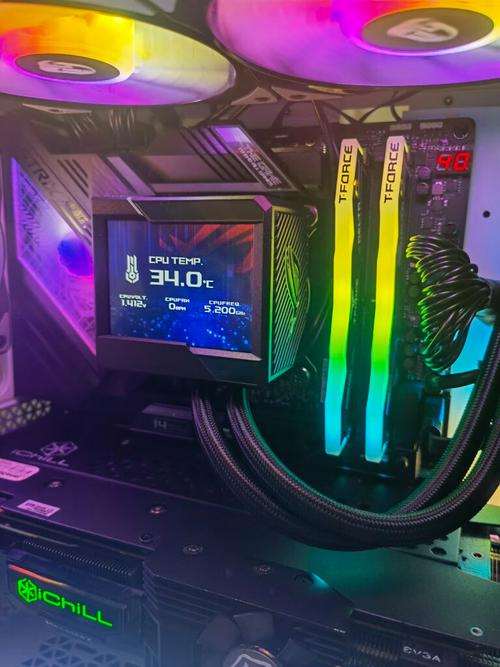 十铨Team Delta RGB内存外观特写