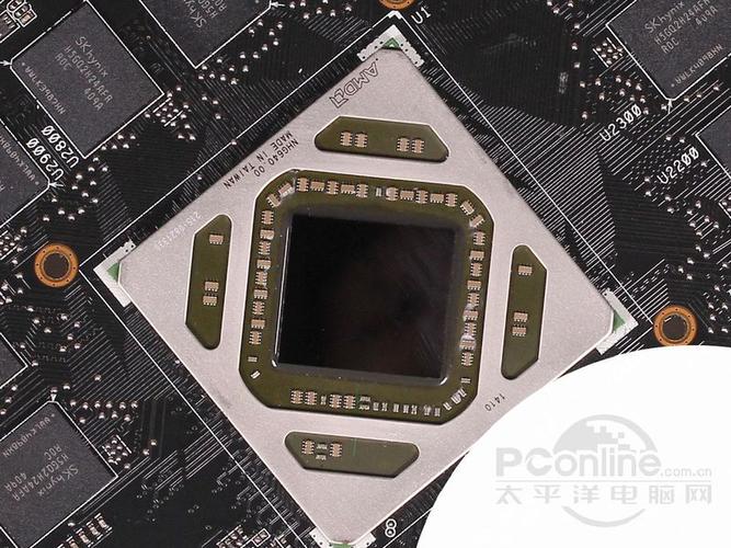R9 280核心芯片特写