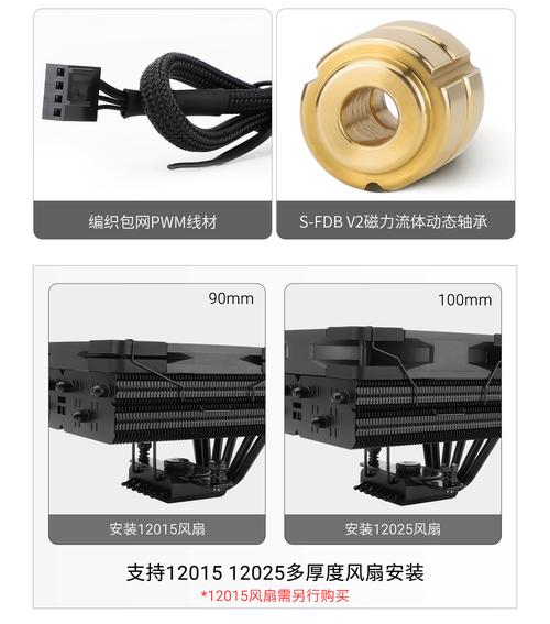 CPU散热器规格参数展示