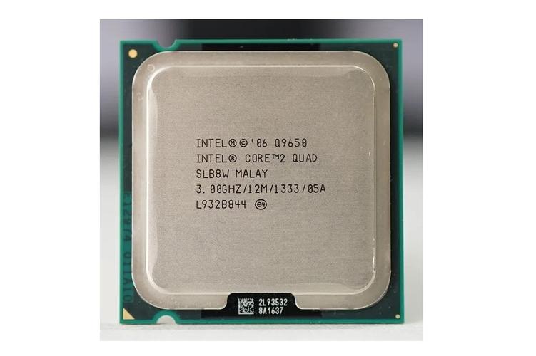 Processor chip close-up