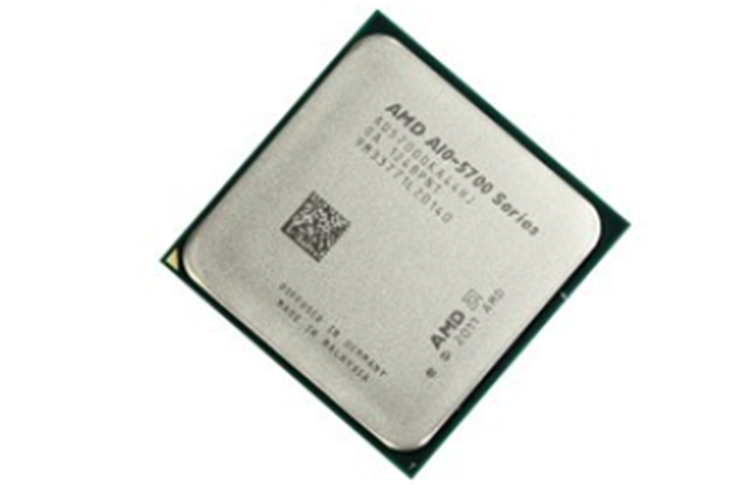 AMD A10-5700 CPU processor close-up view