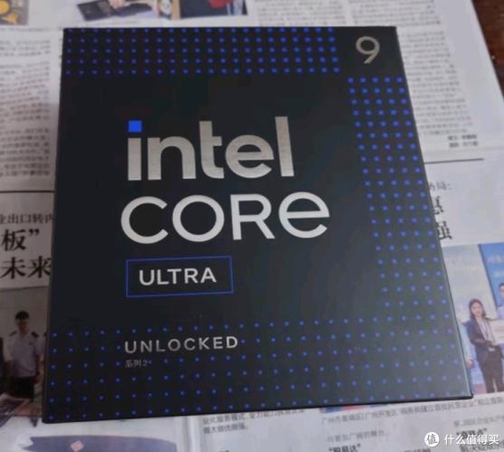 Intel CPU close-up