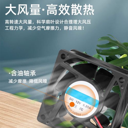 汇君24V风扇功耗测试