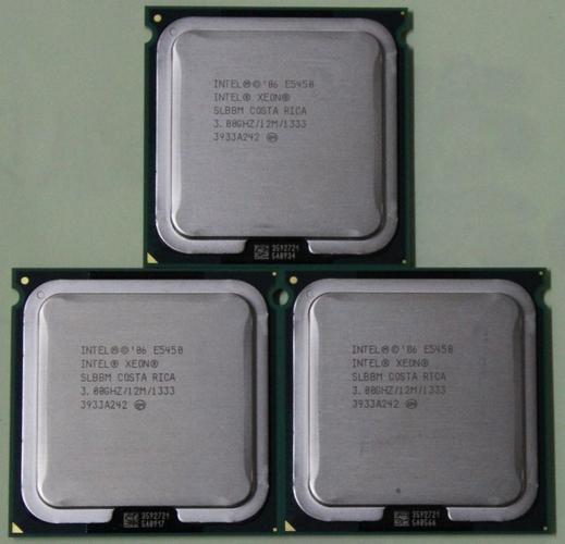 Intel CPU close-up