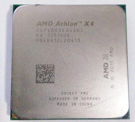 AMD CPU close-up