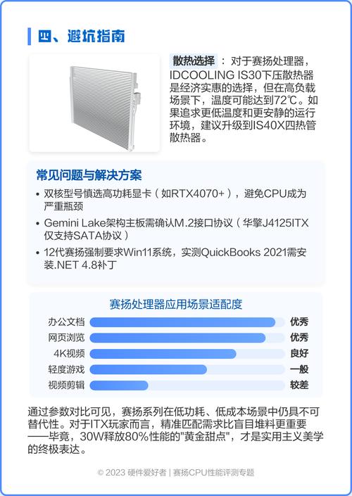 Intel 低功耗 CPU 规格展示