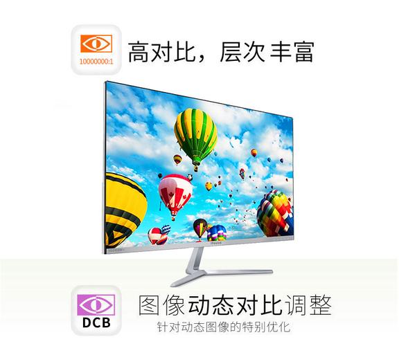 Computer monitor display in store