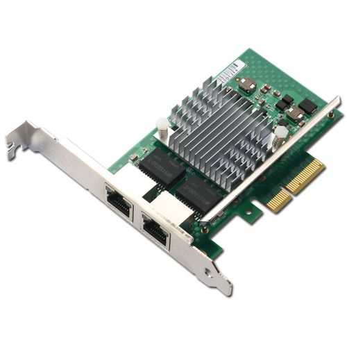 双 RJ45 接口特写
