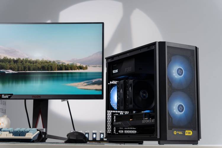 coolleo B50 ARGB散热器整体外观