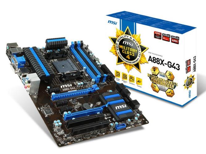 微星A88X-G43主板芯片组区域
