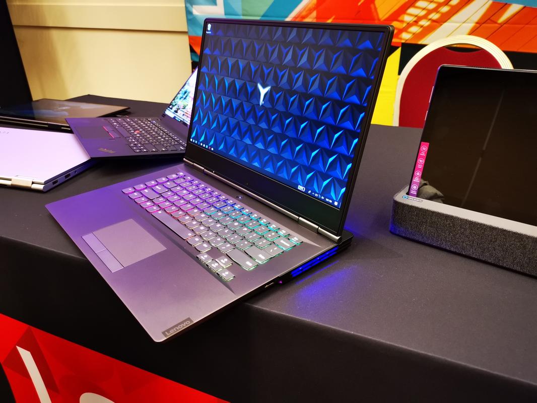 Person shopping for computer hardware
