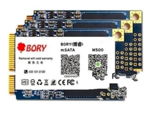 BORY M500 480GB mSATA SSD 评测：老平台升级首选 性价比固态硬盘