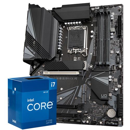 CPU and motherboard