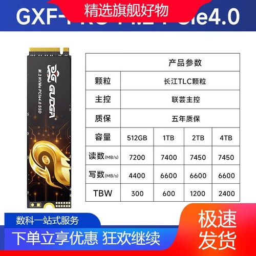 固德佳 GXF-2280-PRO SSD 外观细节